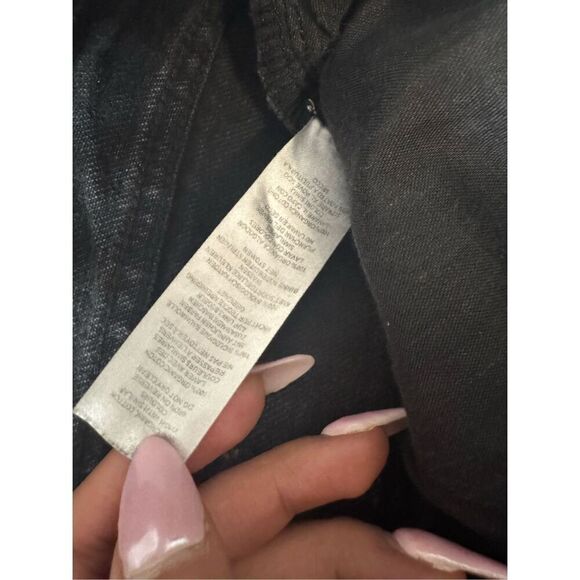 Nasty Gal collection black mom super high rise jeans size 6 - Picture 5 of 13